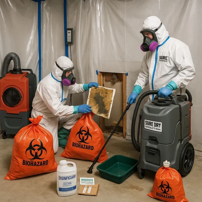 Contaminated Water Handling Protocols process in Warren Township, NJ