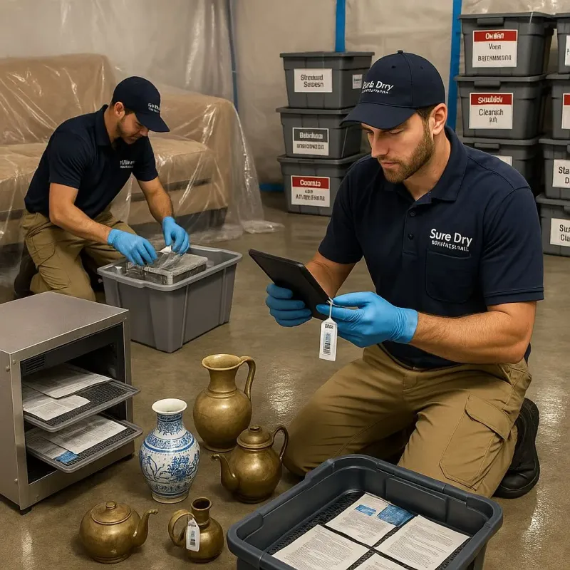 Content Protection and Restoration process in Warren Township, NJ