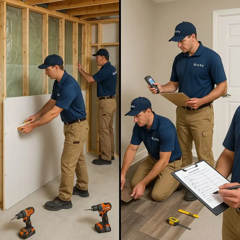 Repairs and Reconstruction process in Warren Township, NJ